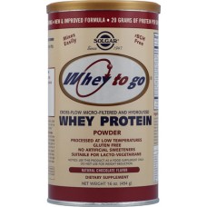 Solgar Whey To Go® Whey Protein Powder Natural Chocolate -- 16 oz