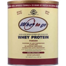 Solgar Whey To Go® Whey Protein Powder Natural Vanilla -- 32 oz