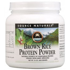 Source Naturals Brown Rice Protein Powder -- 16 oz