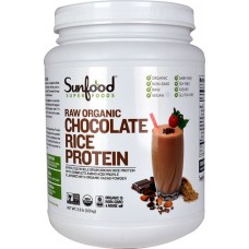 SunFood Organic Rice Protein Chocolate -- 2.5 lbs