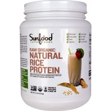 SunFood Organic Rice Protein Natural -- 2.5 lbs
