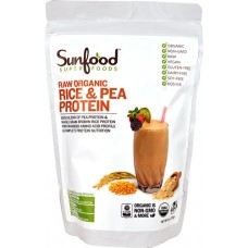 SunFood Raw Organic Rice & Pea Protein -- 8 oz