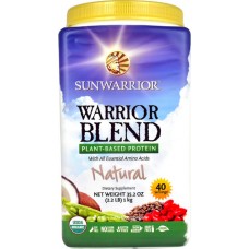 Sunwarrior Warrior Blend Plant-Based Protein Natural -- 2.2 lbs