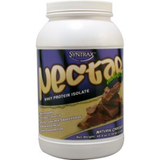 Syntrax Nectar Naturals Whey Protein Isolate Natural Chocolate -- 2.5 lbs