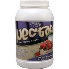 Syntrax Nectar Naturals Whey Protein Isolate Natural Strawberry -- 2.5 lbs