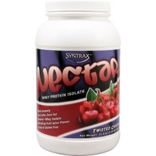 Syntrax Nectar Whey Protein Isolate Powder Twisted Cherry -- 2 lbs