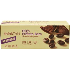 Think Products thinkThin® High Protein Bars Chocolate Espresso -- 10 Bars