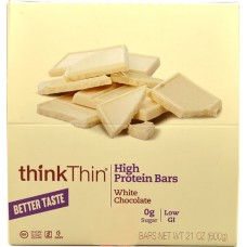 Think Products thinkThin® High Protein Bars White Chocolate -- 10 Bars