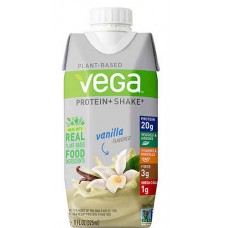 Vega Protein+ Ready to Drink Protein Shake Vanilla -- 12 Bottles