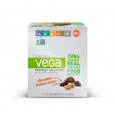 Vega Protein+ Snack Bars Gluten Free Chocolate Peanut Butter -- 12 Bars