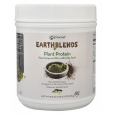 Vitacost - Earth Blends Plant Protein - Non-GMO Protein Vanilla -- 18.5 oz (525 g)