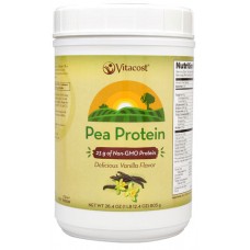 Vitacost Pea Protein Vanilla -- 28.4 oz (1 lb 12.4 oz) (805 g) - Non-GMO