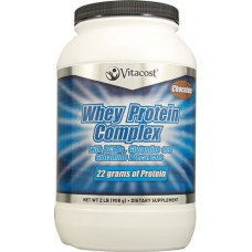Vitacost Whey Protein Complex Powder Chocolate -- 2 lb