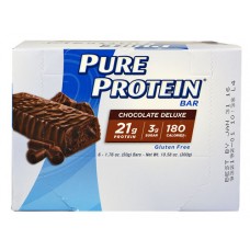 Worldwide Sports Nutrition Pure Protein® Bar Chocolate Deluxe -- 6 Bars